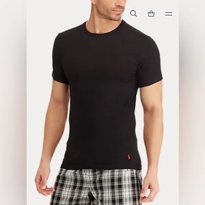 POLO, RALPH LAUREN, Light T-shirt or Layering Undershirt, Navy - NWT